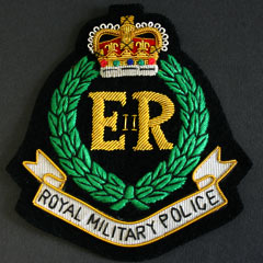 Royal Military Police EIIR Wire Blazer Badge